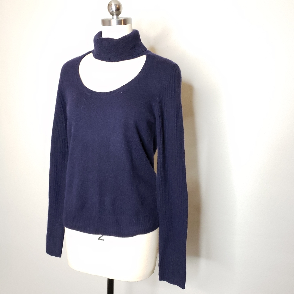 DVF 'Gracey' Wool & Cashmere Turtleneck NWOT Sz M - Picture 5 of 13